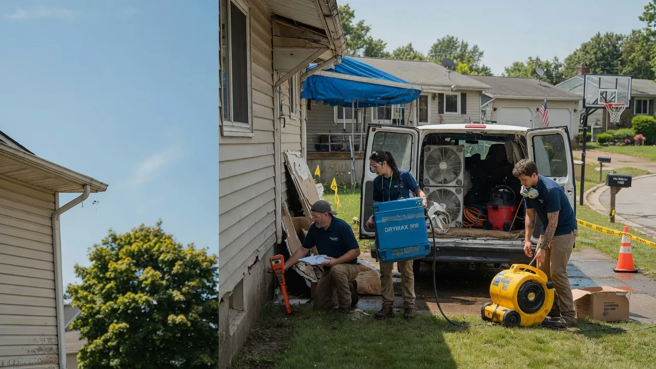 Ceiling Leak Cleanup in Ronks, PA near me
